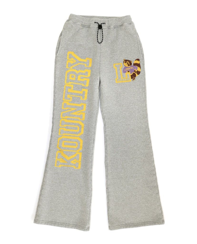 Pre-owned Kapital Kesa Flare Sweatpants Size 3 In Grey