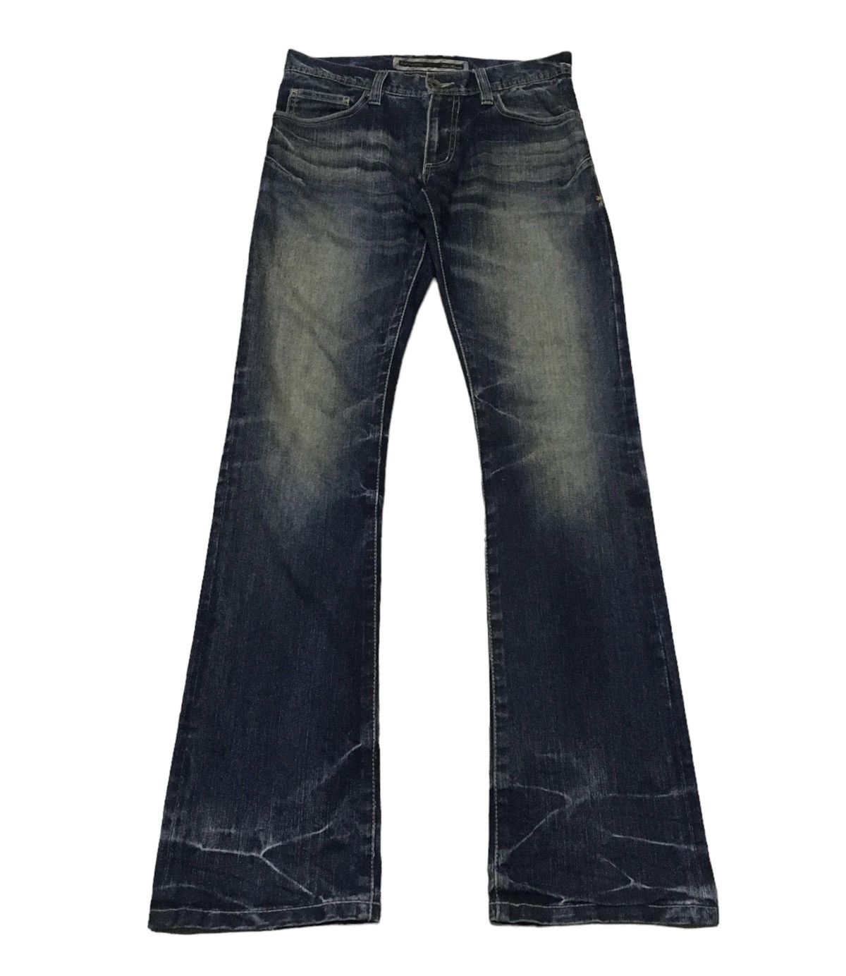 image of Issey Miyake x Tete Homme Design Vintage Tete Homme Jeans 2000S in Denim (Size 31)