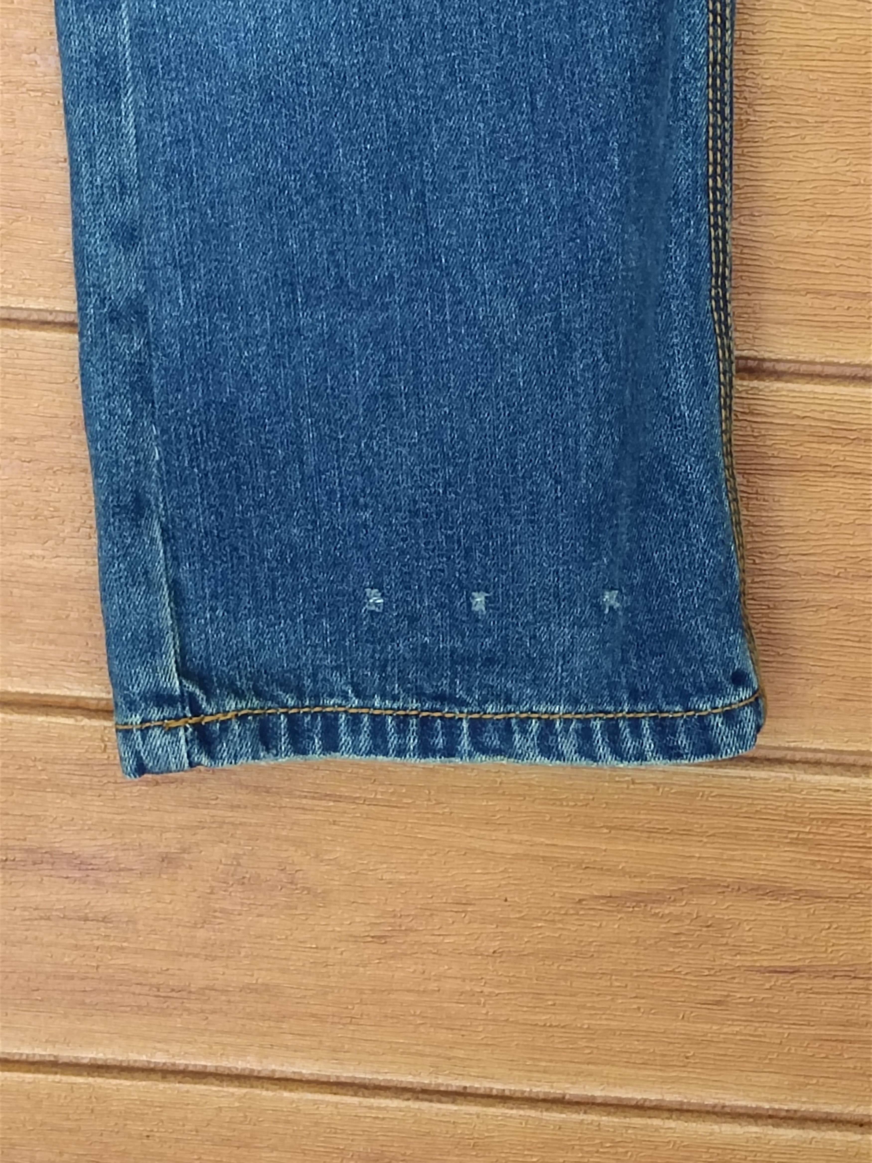 Hysteric Glamour Japanese Jeans Distressed Zig Zag Cargo Denim Pants Size US 31 - 11 Thumbnail