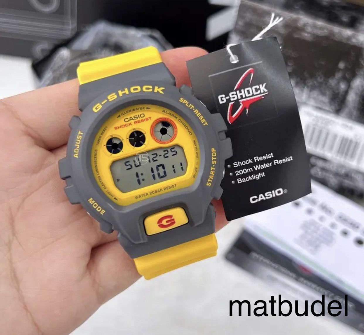 G Shock CASIO G SHOCK DW6900Y-9ADR Size ONE SIZE - 1 Thumbnail