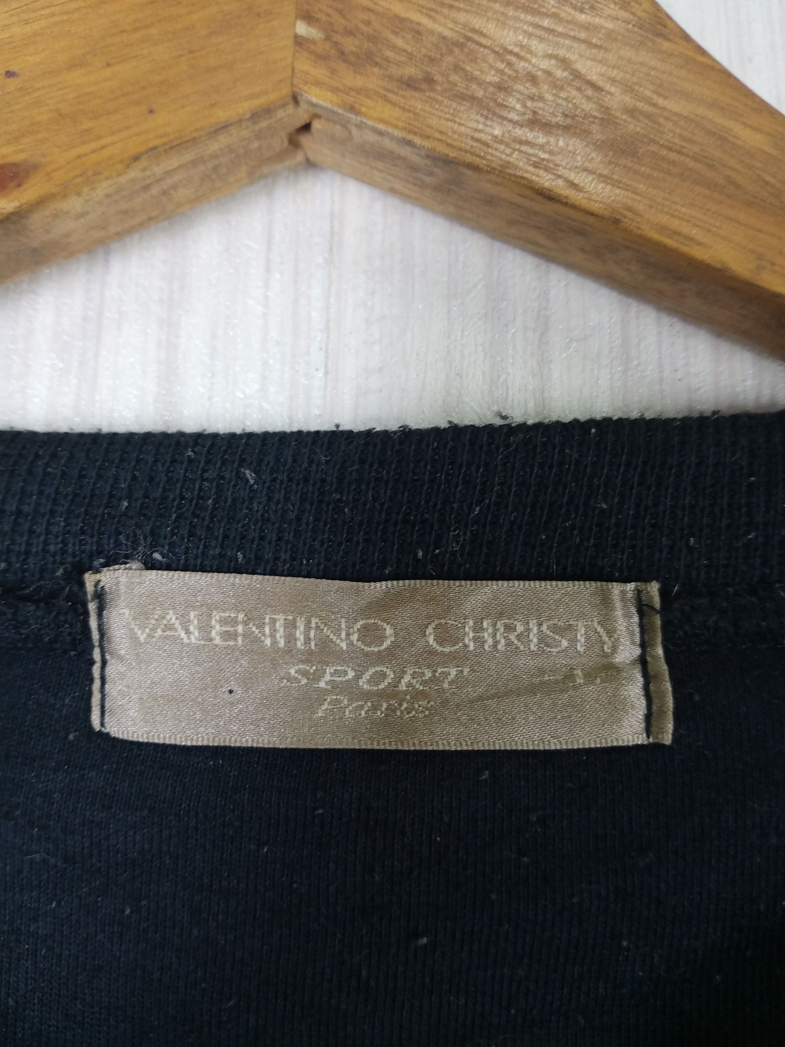 Designer × Valentino × Vintage Rare Vintage Valentino Christy Embroidered Big Logo Size US L / EU 52-54 / 3 - 5 Thumbnail