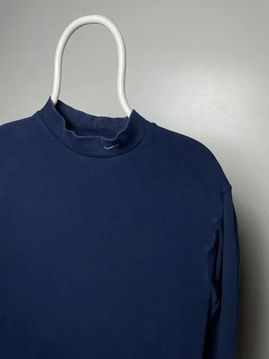 Nike Nike sweatshirt vintage logo neck size M navy sportswear Size US M / EU 48-50 / 2 - 2 Thumbnail