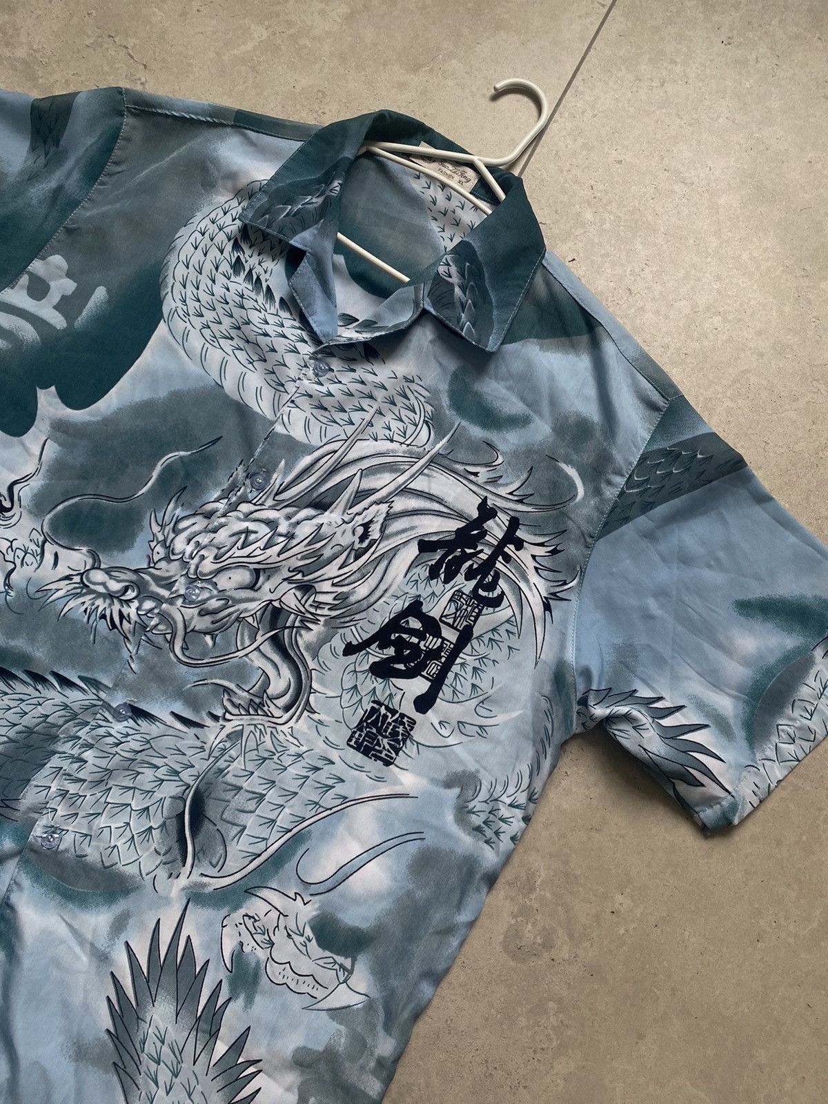 Japanese Brand Vintage crazy shirts overprint Japanese style Size US XL / EU 56 / 4 - 4 Thumbnail