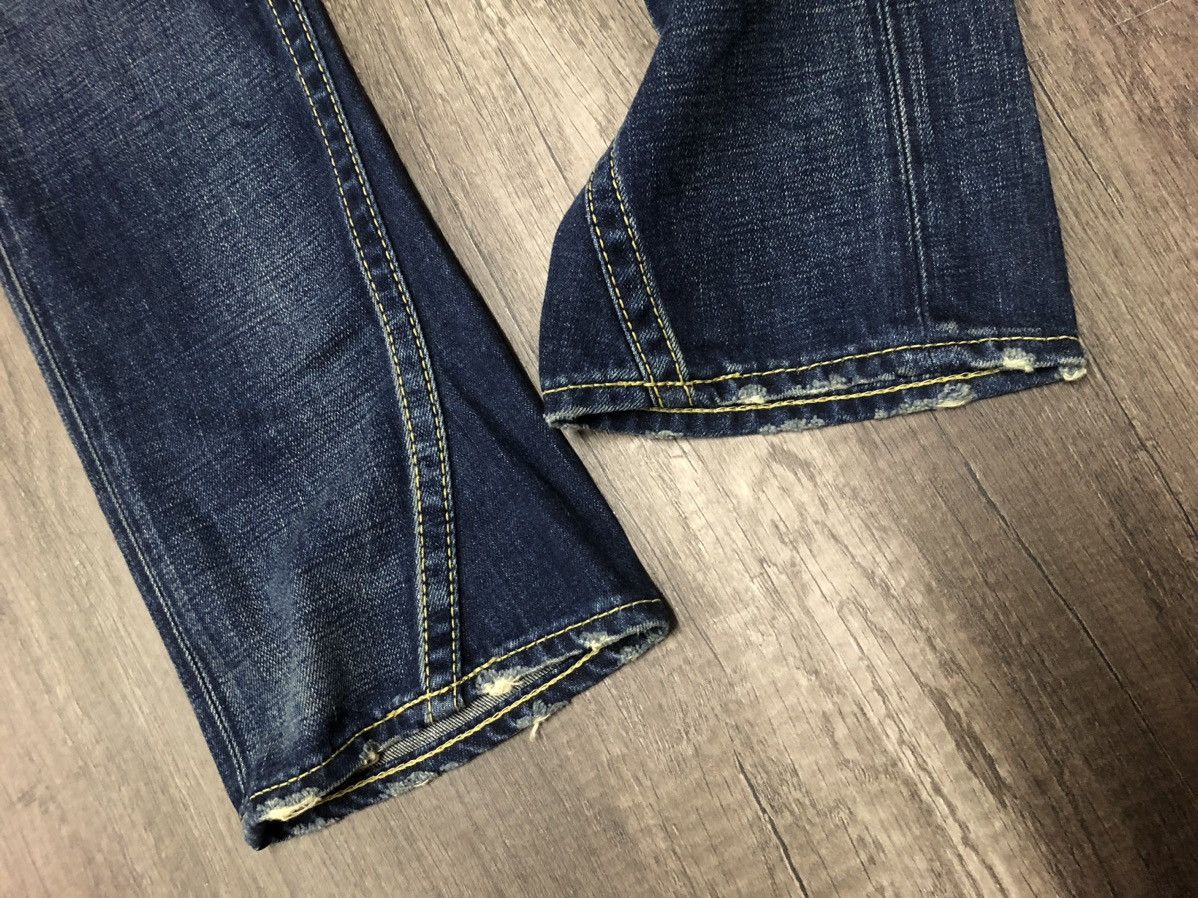 Japanese Brand Vintage Japanese Brand Rodeo Crowns Jeans Skull Design Size 30" / US 8 / IT 44 - 12 Thumbnail