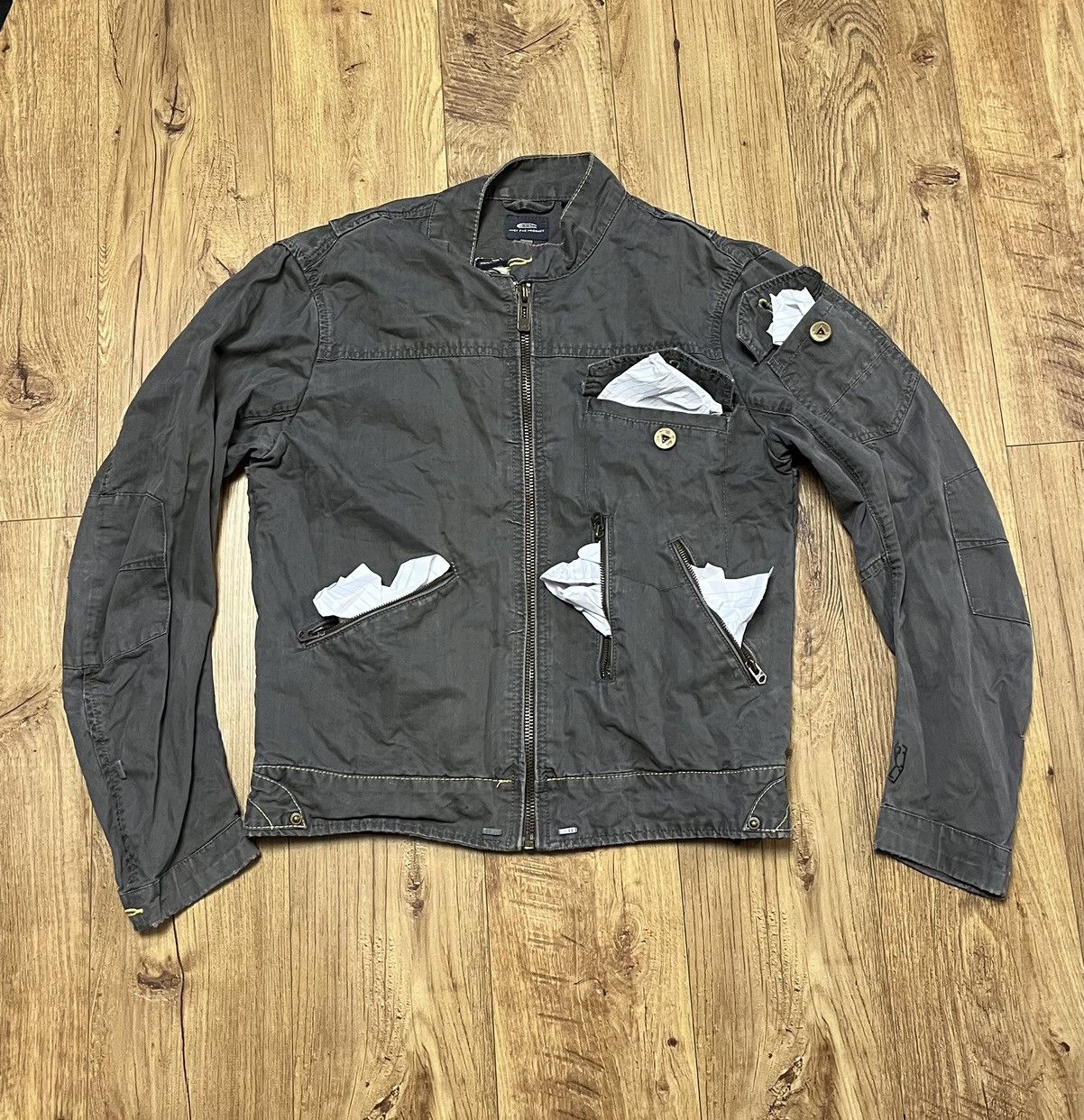 G-Star × Vintage G Star Raw Avant Garde Vintage Jacket Japan Brand Size US M / EU 48-50 / 2 - 1 Thumbnail