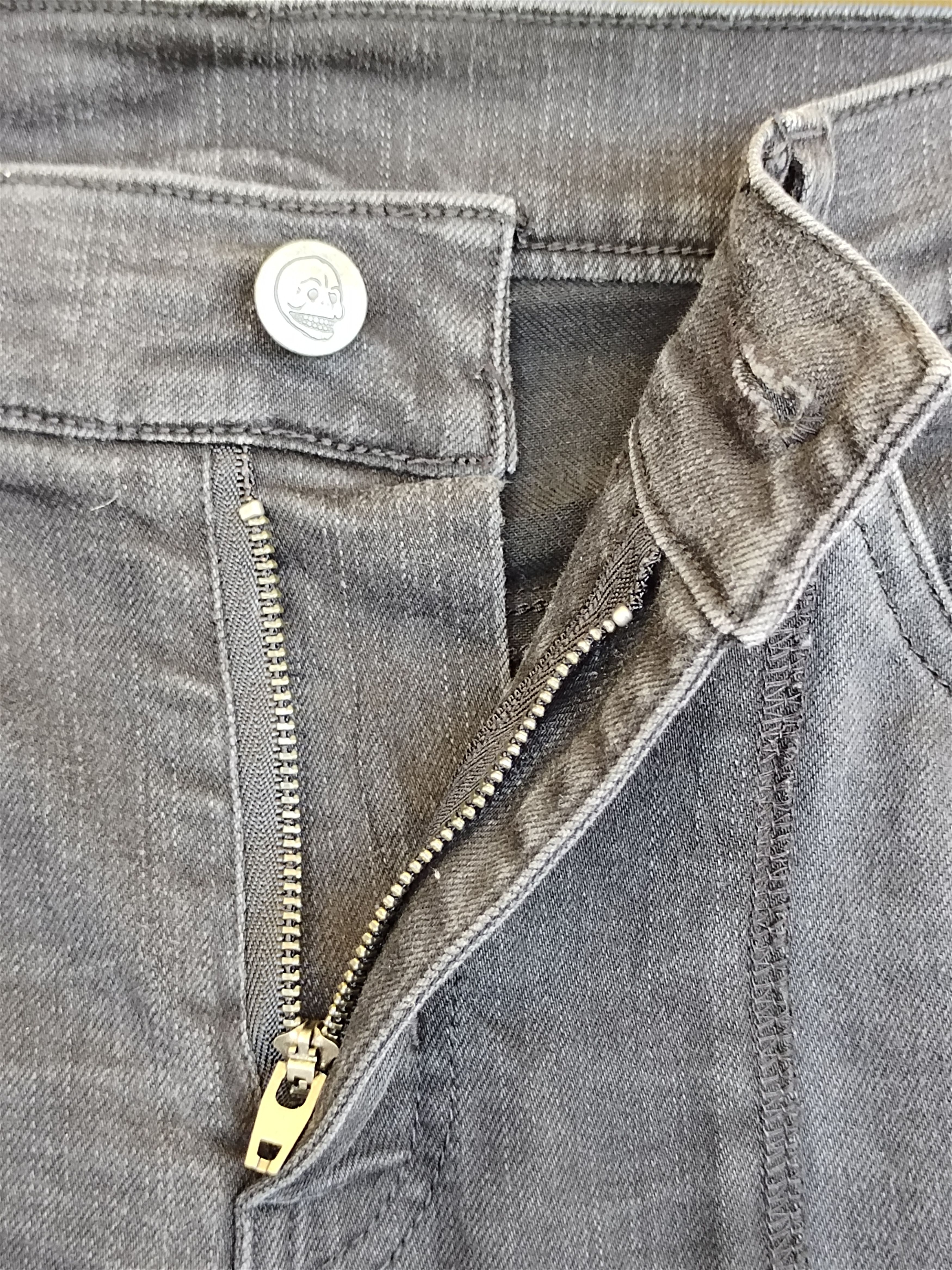Hysteric Glamour Cheap Monday Tight Twisted Skinny Black 2004 Denim Pants Size US 28 / EU 44 - 13 Thumbnail