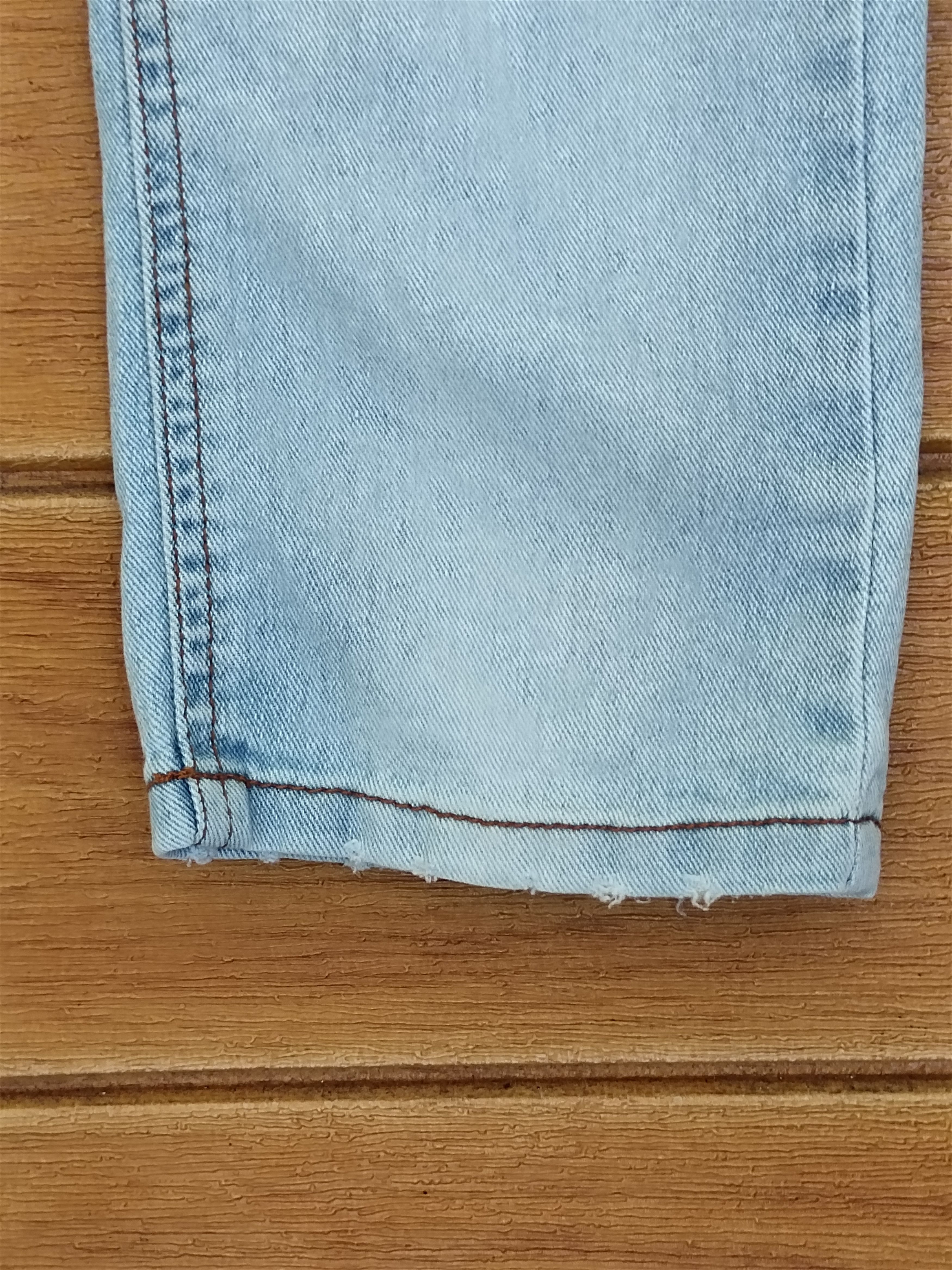 Cheap Monday Cheap Monday Patchwork Distressed Skinny Denim Pants Size US 28 / EU 44 - 5 Thumbnail