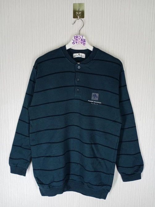 Balmain × Pierre Balmain × Vintage Vintage PIERRE BALMAIN PARIS Embroidery Small Logo Size US M / EU 48-50 / 2 - 2 Thumbnail