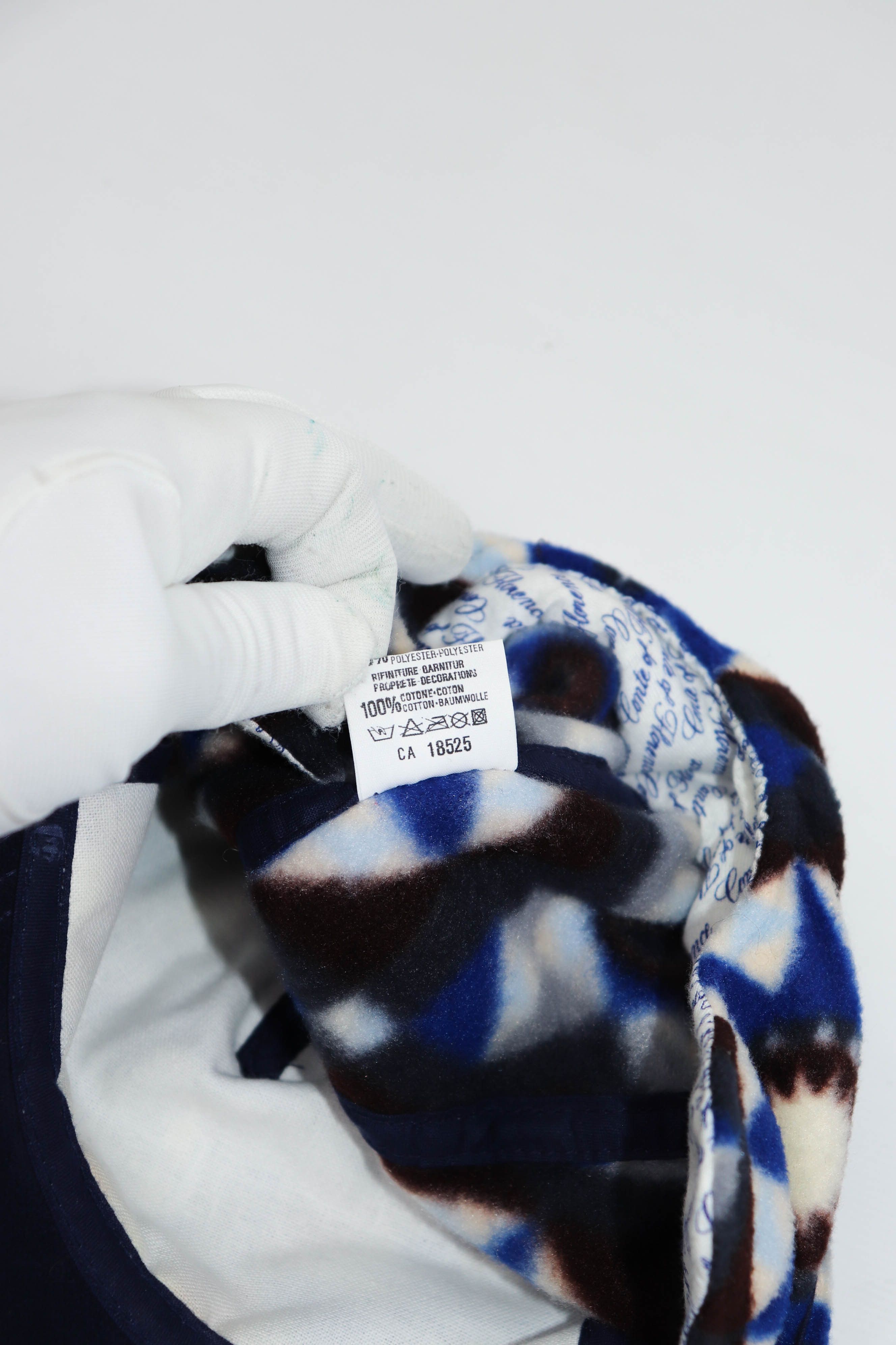 Conte of Florence Conte of Florence Vintage 90s Aztec Graphics Fleece Cap Hat Size ONE SIZE - 14 Thumbnail