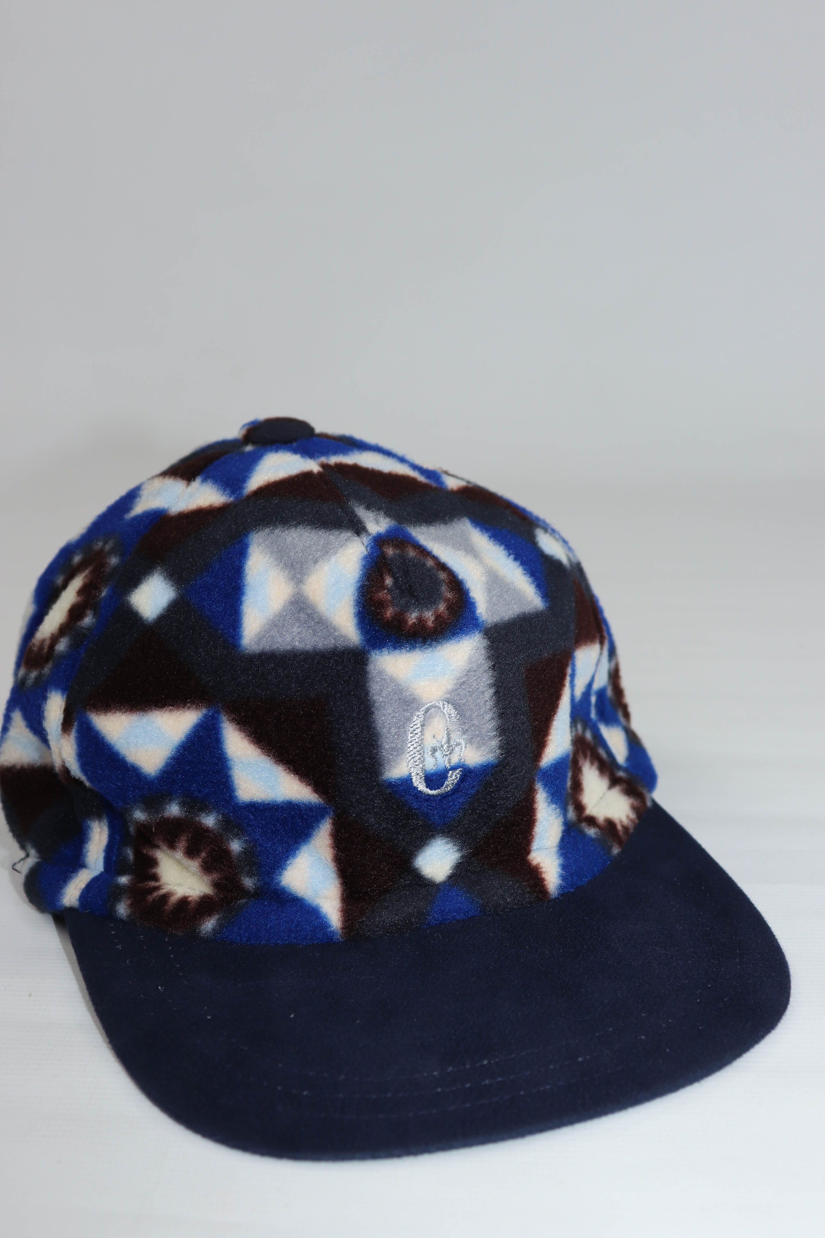 Conte of Florence Conte of Florence Vintage 90s Aztec Graphics Fleece Cap Hat Size ONE SIZE - 2 Thumbnail