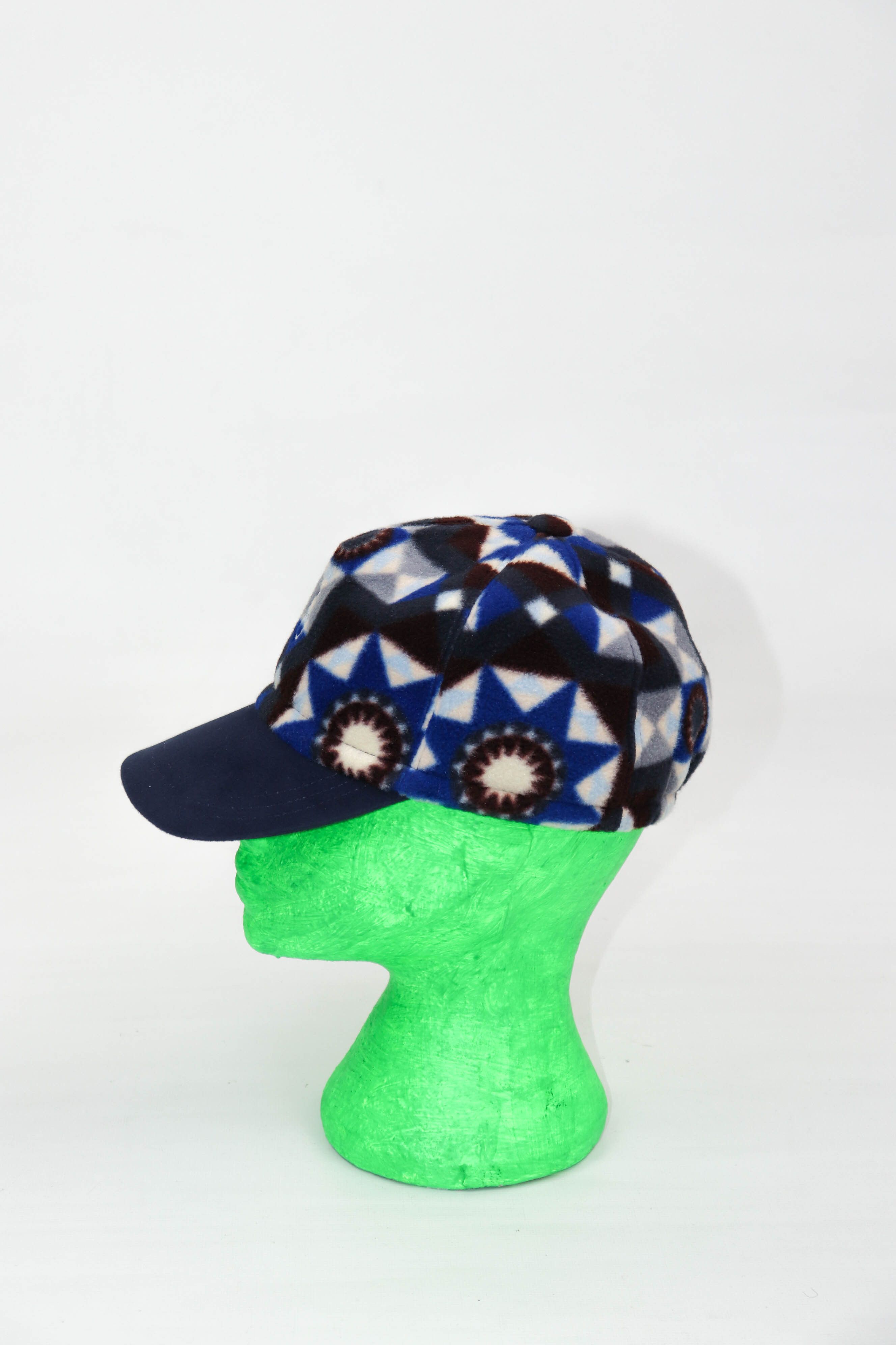 Conte of Florence Conte of Florence Vintage 90s Aztec Graphics Fleece Cap Hat Size ONE SIZE - 5 Thumbnail