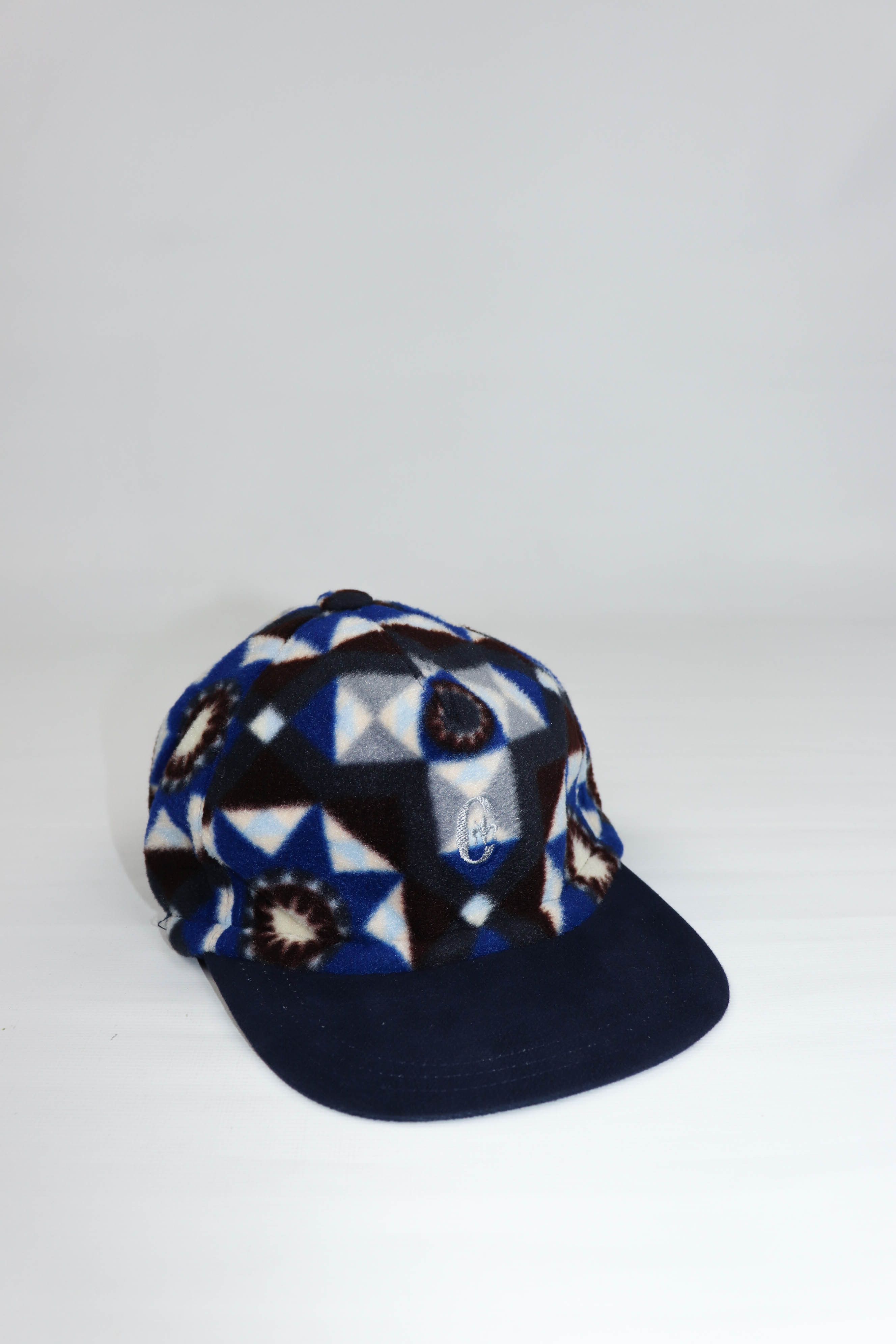 Conte of Florence Conte of Florence Vintage 90s Aztec Graphics Fleece Cap Hat Size ONE SIZE - 1 Thumbnail