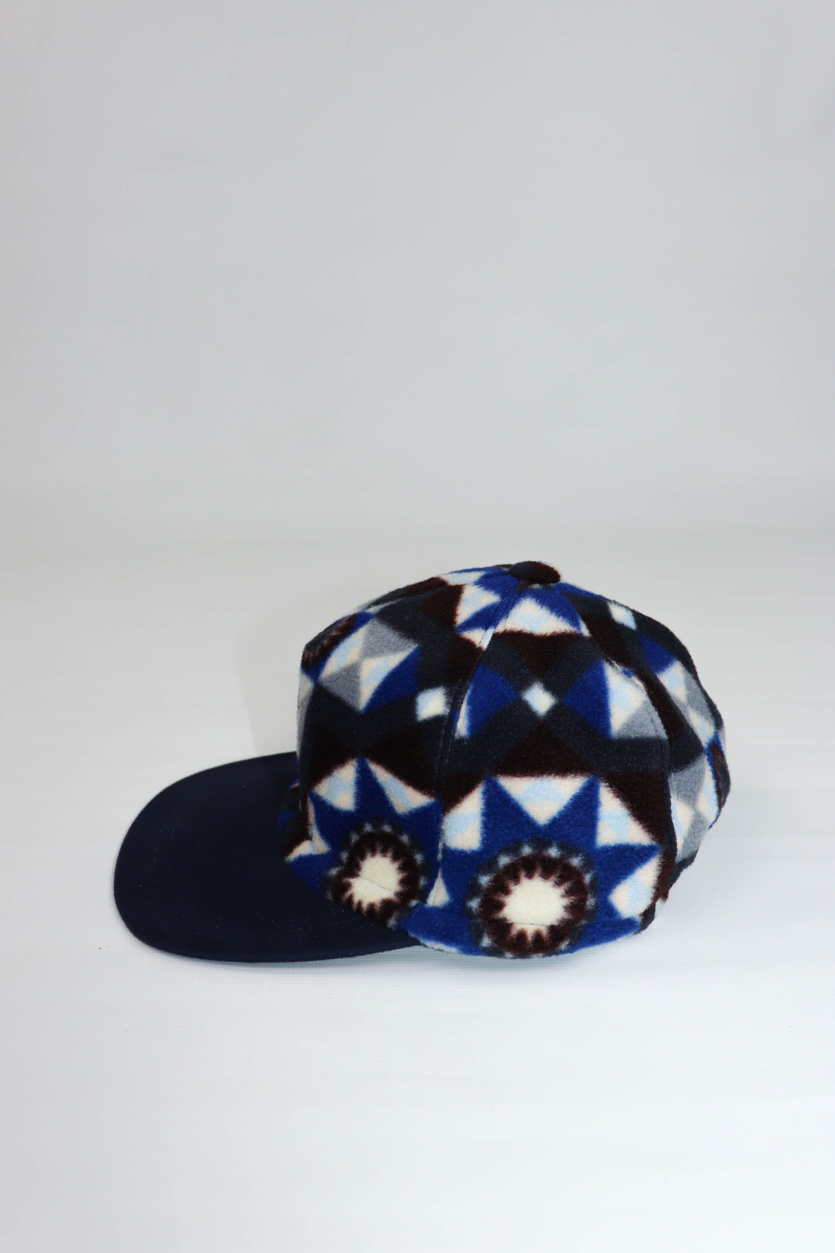 Conte of Florence Conte of Florence Vintage 90s Aztec Graphics Fleece Cap Hat Size ONE SIZE - 7 Thumbnail
