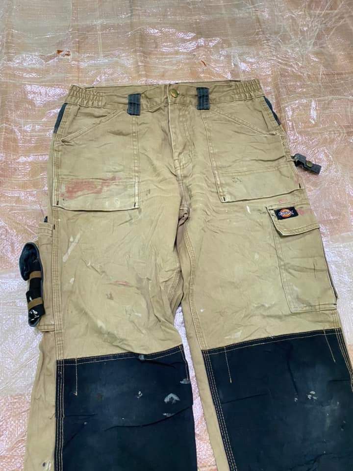 Dickies × Hypebeast × Vintage Vintage Dickies Workers Double Knee Distressed Canvas Size US 33 - 2 Thumbnail