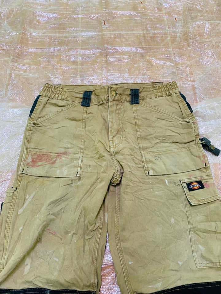 Dickies × Hypebeast × Vintage Vintage Dickies Workers Double Knee Distressed Canvas Size US 33 - 4 Thumbnail