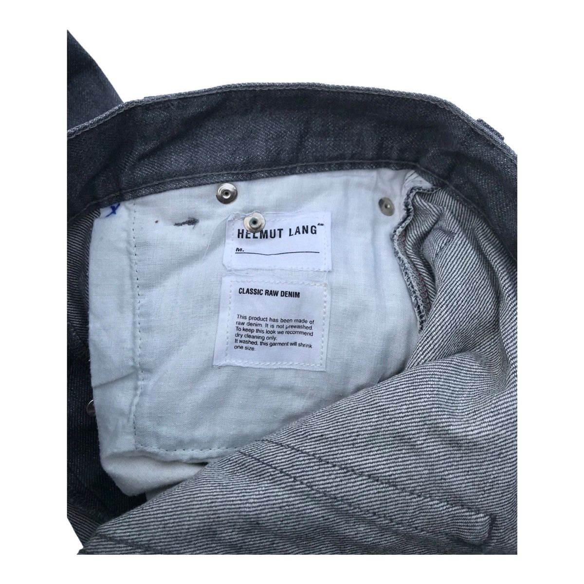 Helmut Lang Helmut Lang Grey Denim Pants Size US 28 / EU 44 - 7 Thumbnail