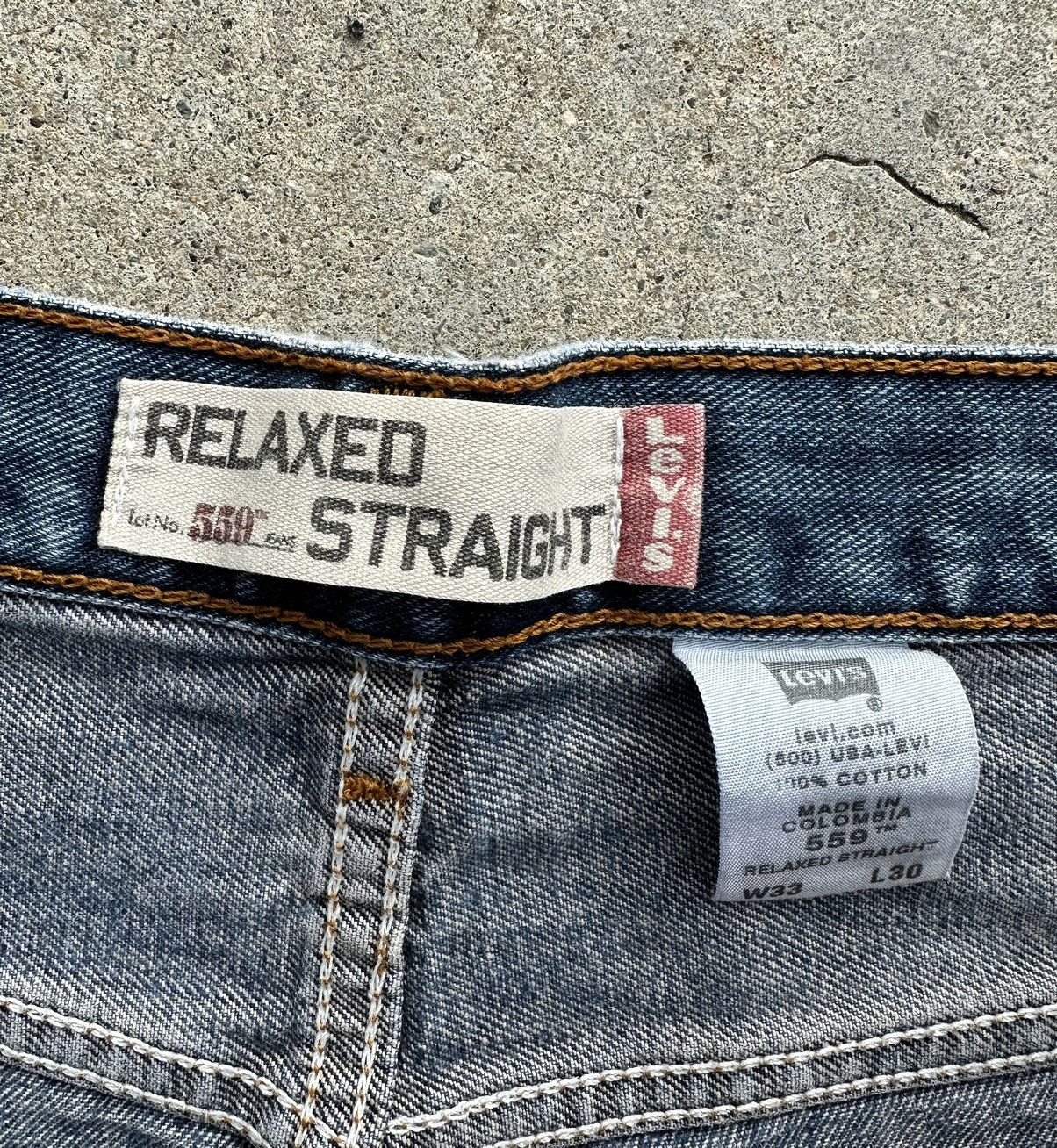 Levi's × Vintage Y2K Levi’s 559 Size US 33 - 5 Thumbnail