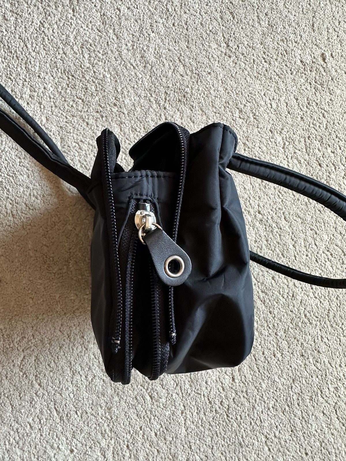Katharine Hamnett London 2000s Katharine Hamnett Nylon Hobo Pochette Bag Size ONE SIZE - 13 Thumbnail