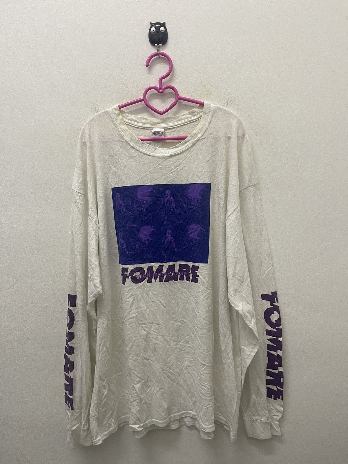 image of Band Tees x Rock T Shirt Fomare Japanese Band in White, Men's (Size XL)