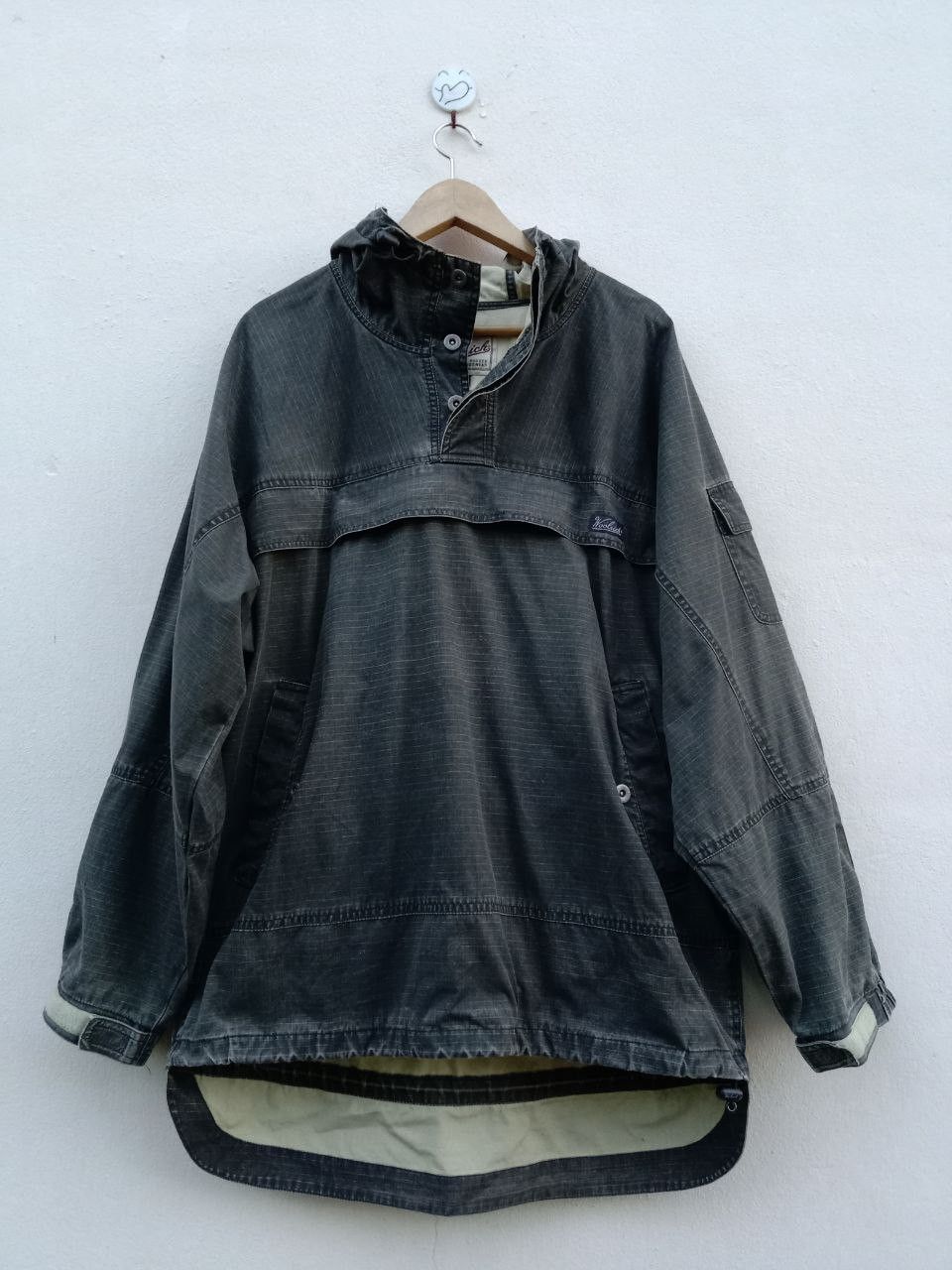 image of Vintage Woolrich Rugged Outdoorwear Anorak Shell Jacket, Men's (Size Large)