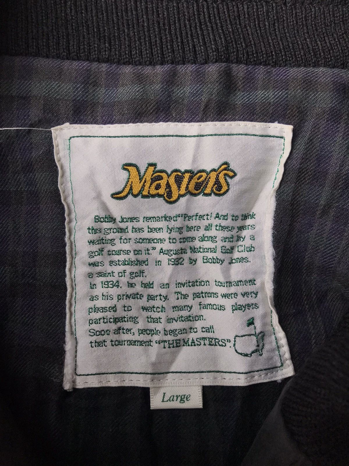 The Masters Vintage The Mansters Bomber Jacket Size US L / EU 52-54 / 3 - 10 Thumbnail