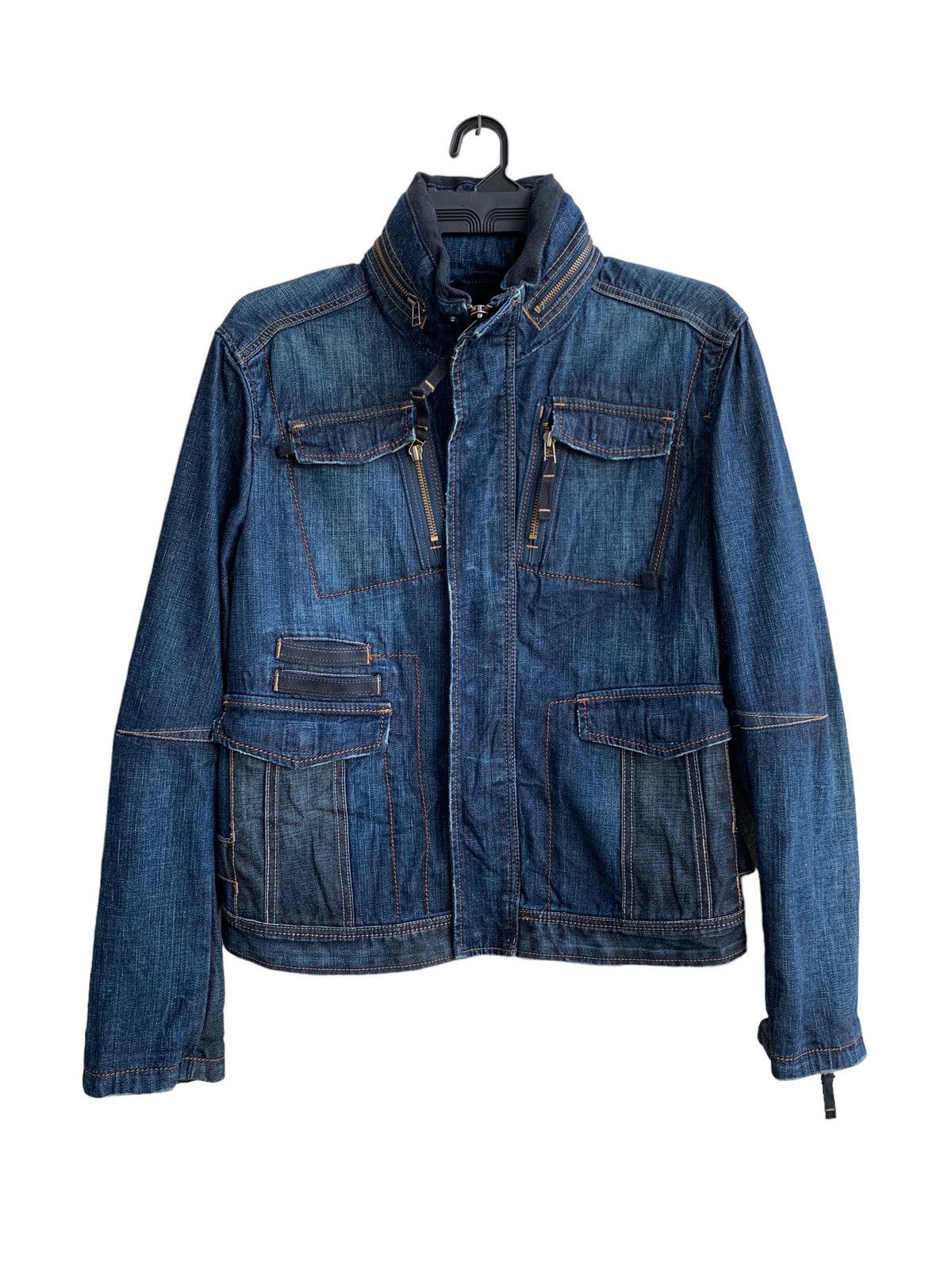 素人寸法00s L.G.B. archive HDWASH DENIM jacket