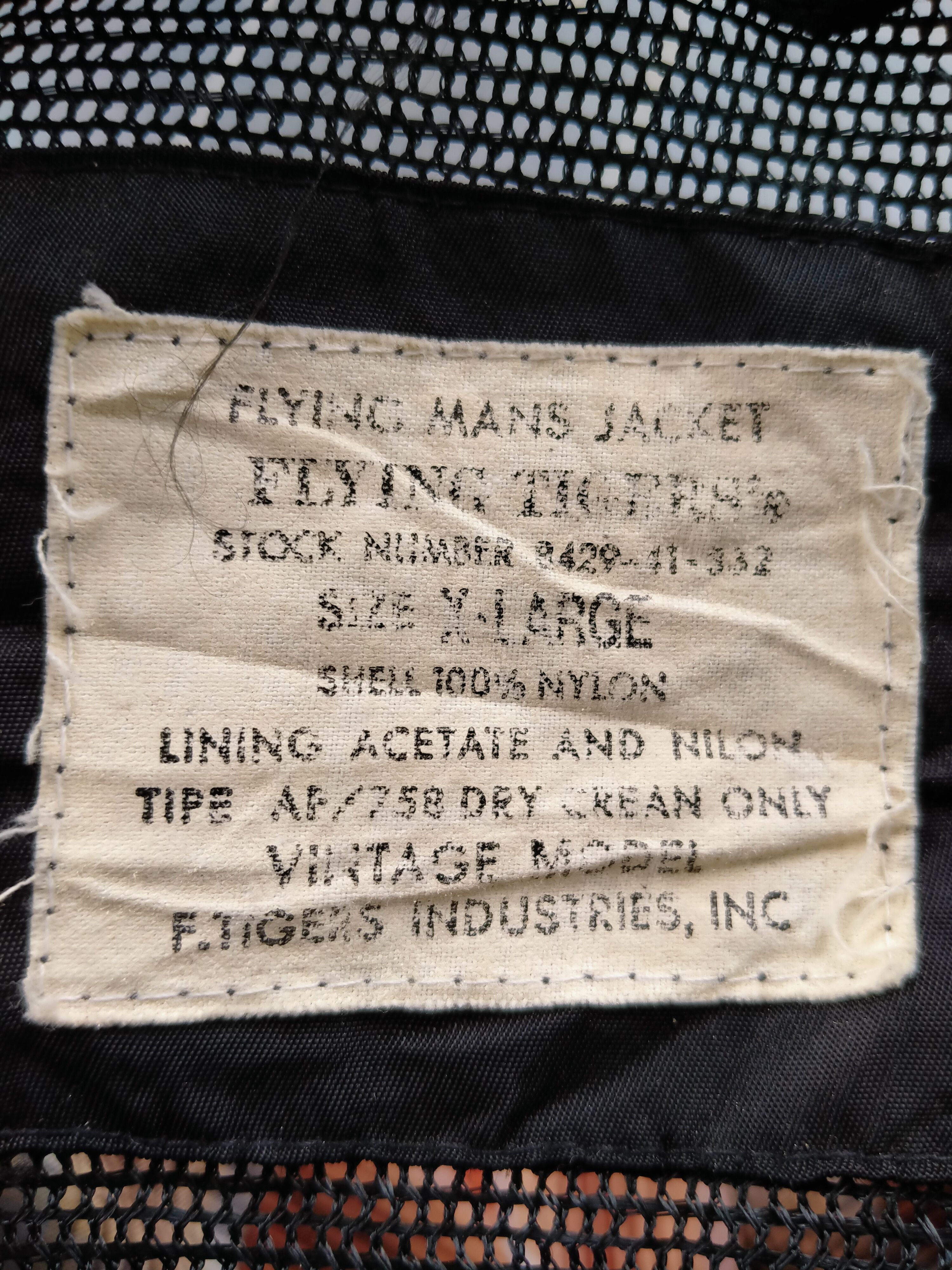 Vintage Vintage 80s Military Flying Tiger's Tactical Vest Jacket Size US L / EU 52-54 / 3 - 8 Thumbnail