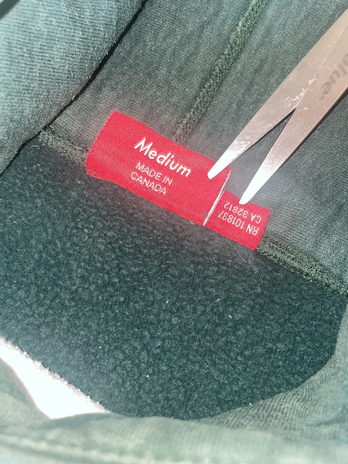 Supreme Supreme Split Hoodie (FW ‘12) - Size Medium Size US M / EU 48-50 / 2 - 5 Thumbnail