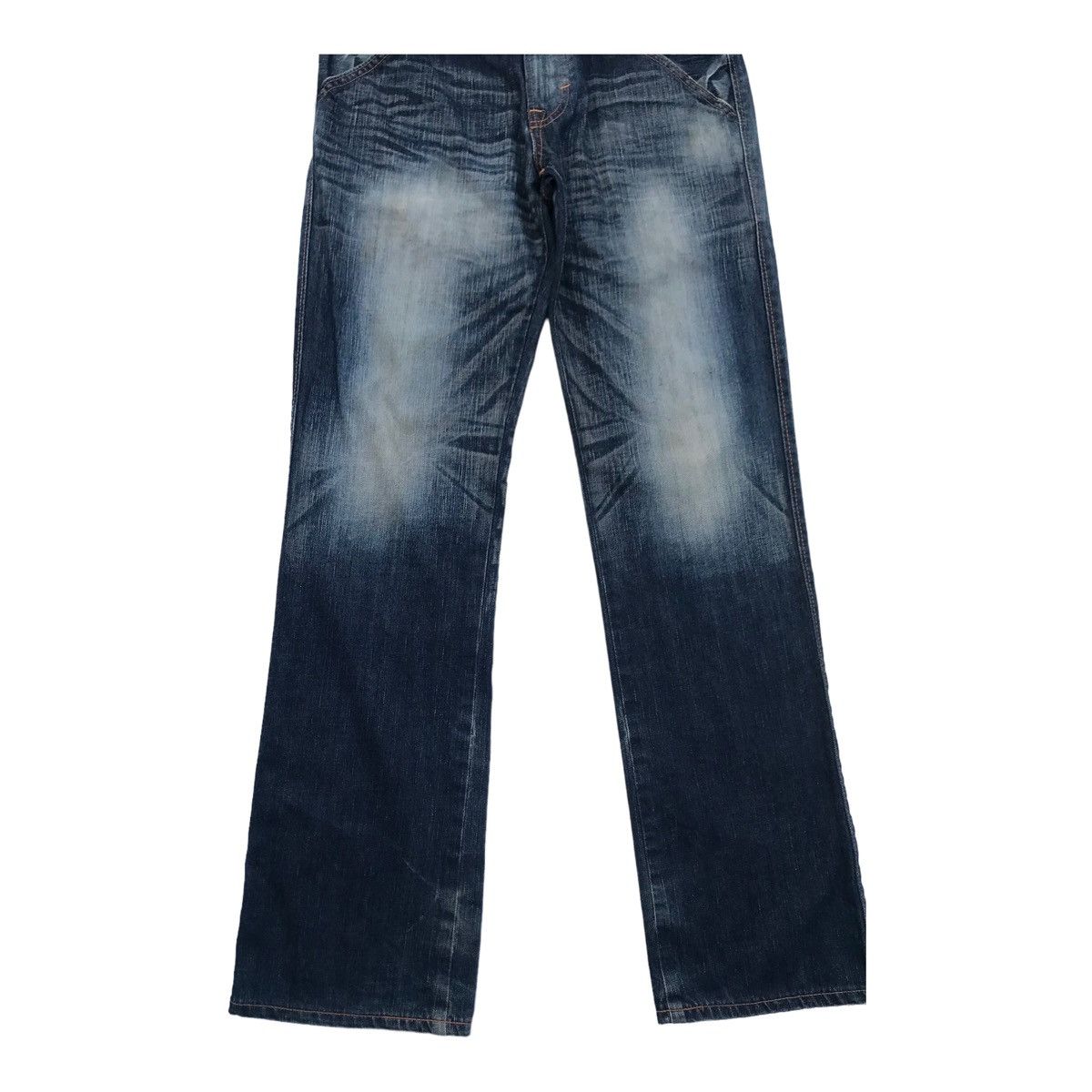 Edwin Edwin Blue Trip Faded Denim Pants Size US 31 - 3 Thumbnail