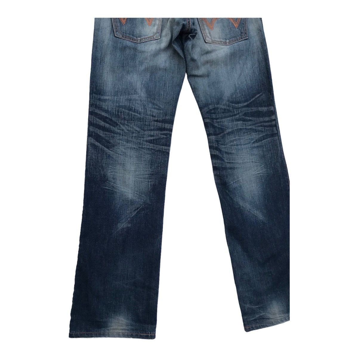 Edwin Edwin Blue Trip Faded Denim Pants Size US 31 - 15 Thumbnail