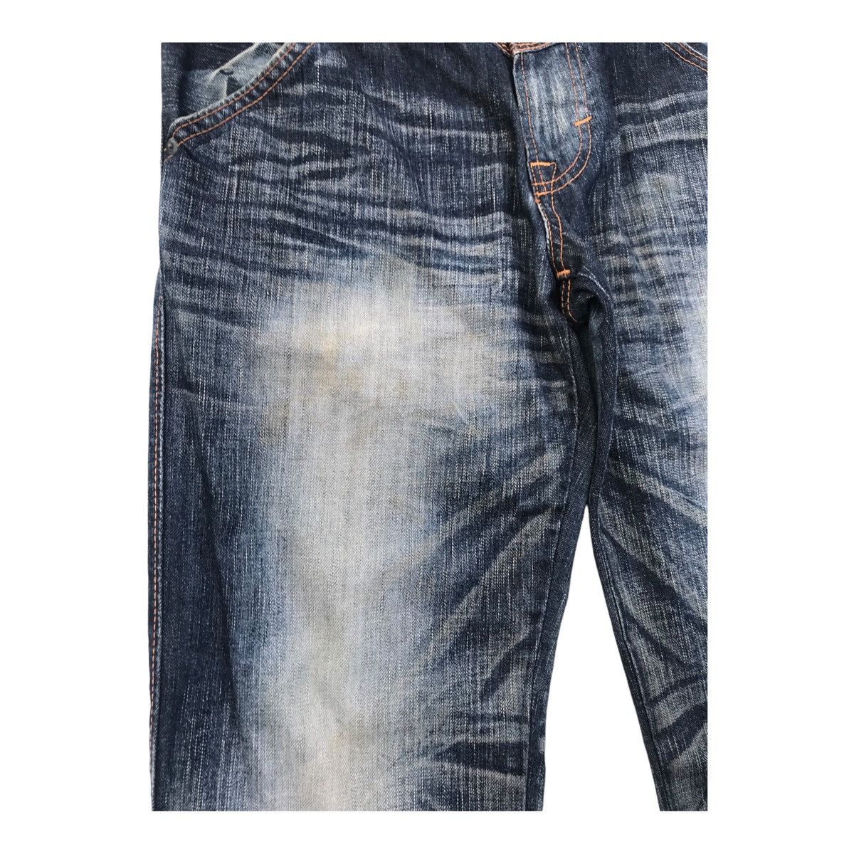 Edwin Edwin Blue Trip Faded Denim Pants Size US 31 - 7 Thumbnail