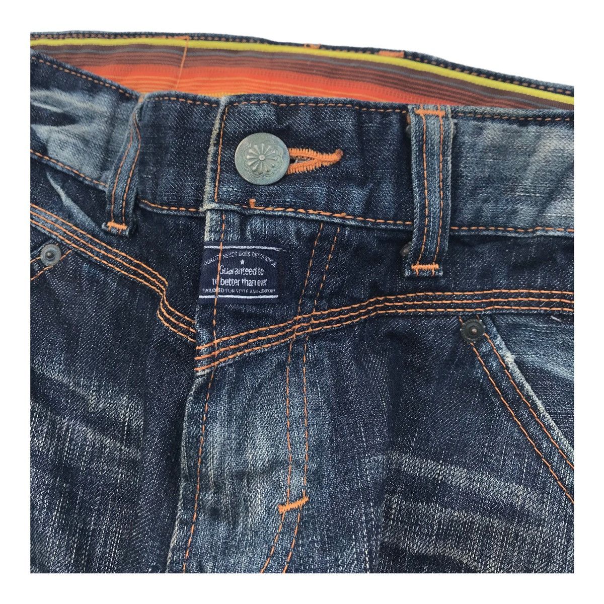 Edwin Edwin Blue Trip Faded Denim Pants Size US 31 - 9 Thumbnail