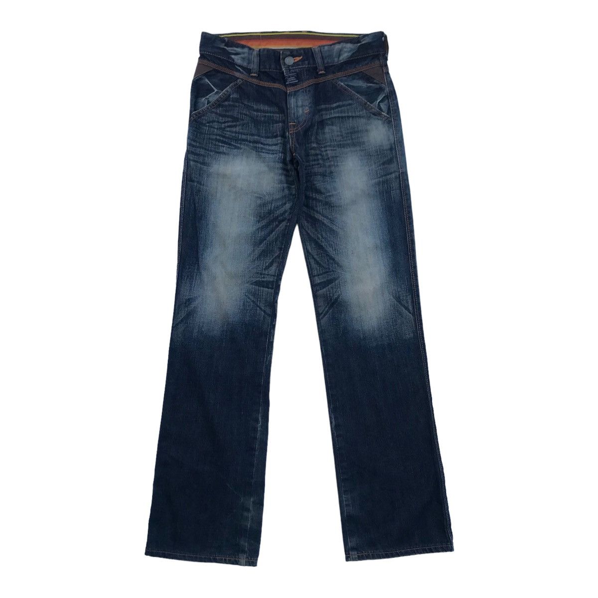 Edwin Blue Trip Faded Denim Pants