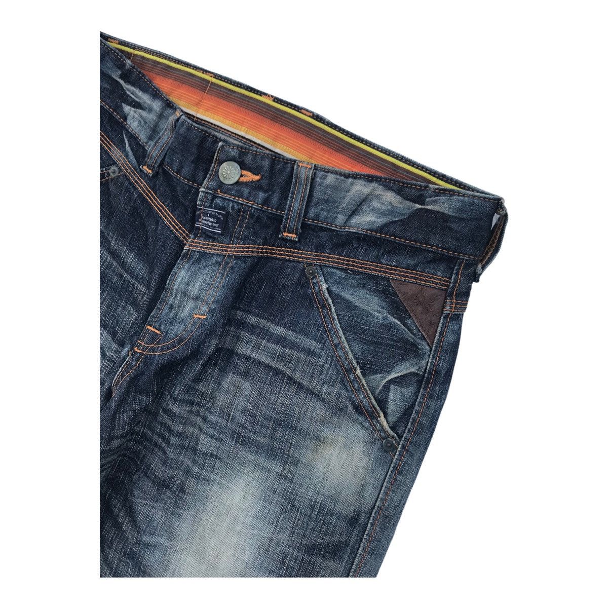 Edwin Edwin Blue Trip Faded Denim Pants Size US 31 - 10 Thumbnail