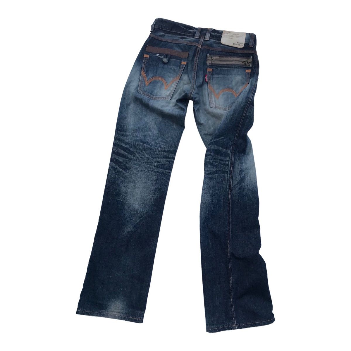 Edwin Edwin Blue Trip Faded Denim Pants Size US 31 - 14 Thumbnail