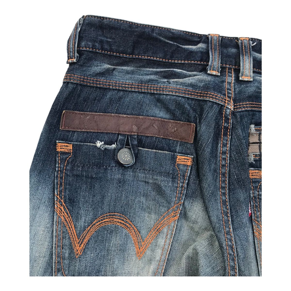 Edwin Edwin Blue Trip Faded Denim Pants Size US 31 - 19 Thumbnail