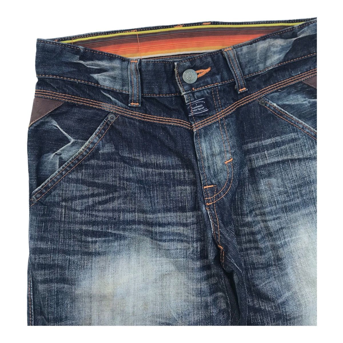 Edwin Edwin Blue Trip Faded Denim Pants Size US 31 - 8 Thumbnail