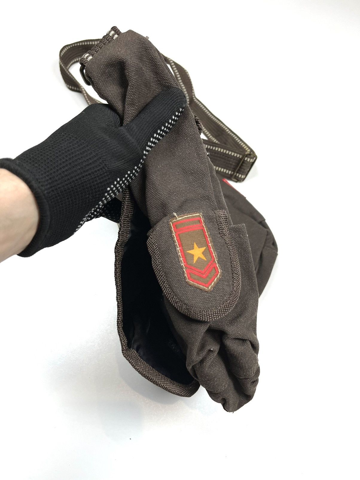 Japanese Brand y2k Patchwork Crossbody Bag Messenger Vintage Japanese Size ONE SIZE - 5 Thumbnail