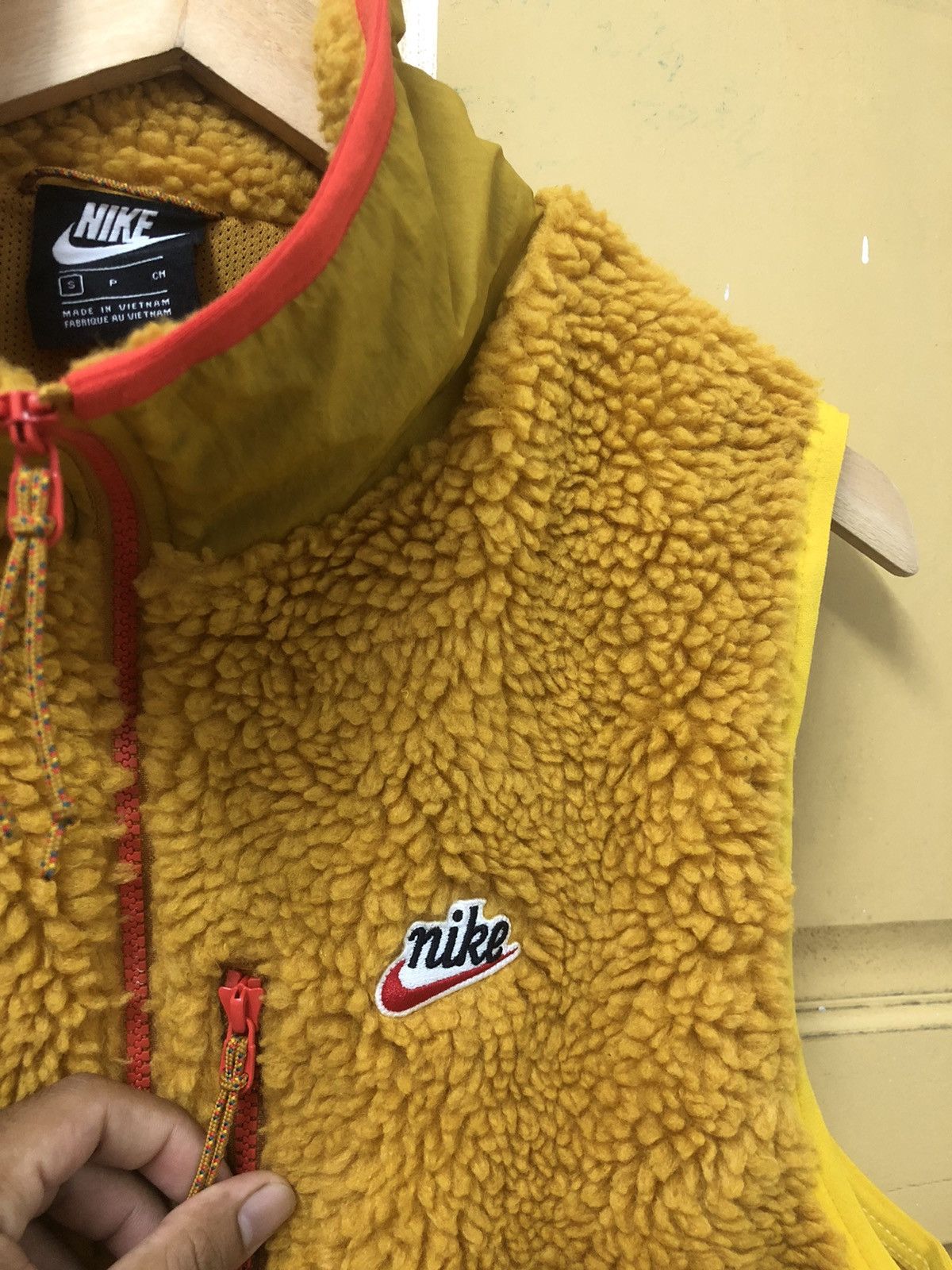 Nike Rare❗️Nike Multicolour Deep Pile Fleece Sherpa Vest Size US S / EU 44-46 / 1 - 4 Thumbnail