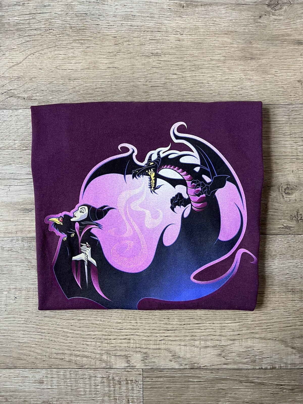 Vintage Walt Disney world Maleficent sleeping beauty shirt