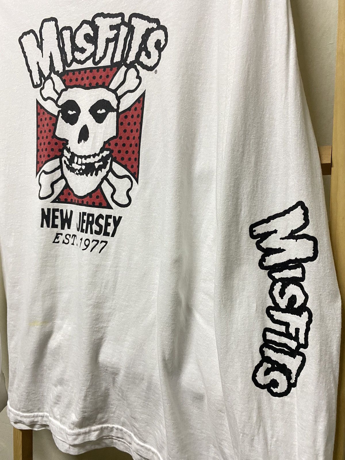 Band Tees 🔥Misfits New Jersey EST. 1977 Punk Band T-Shirt Size US L / EU 52-54 / 3 - 3 Thumbnail