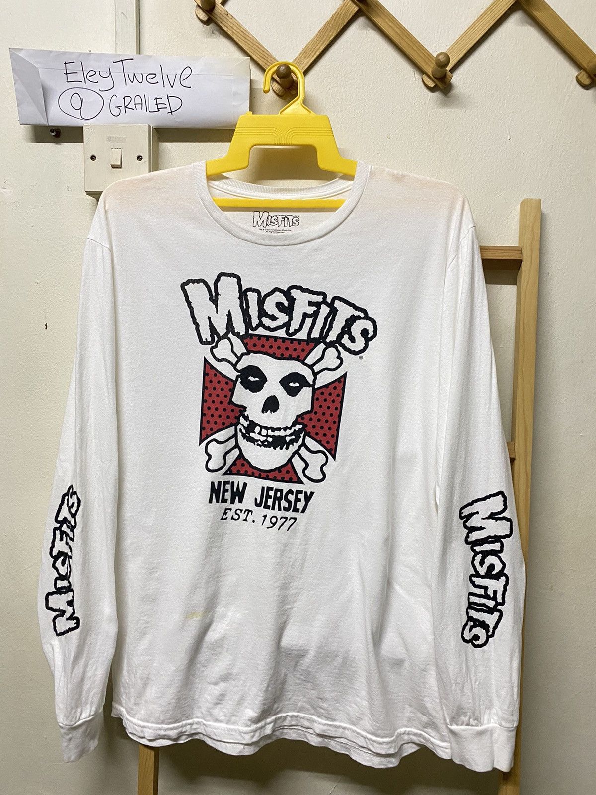 Band Tees 🔥Misfits New Jersey EST. 1977 Punk Band T-Shirt Size US L / EU 52-54 / 3 - 1 Thumbnail