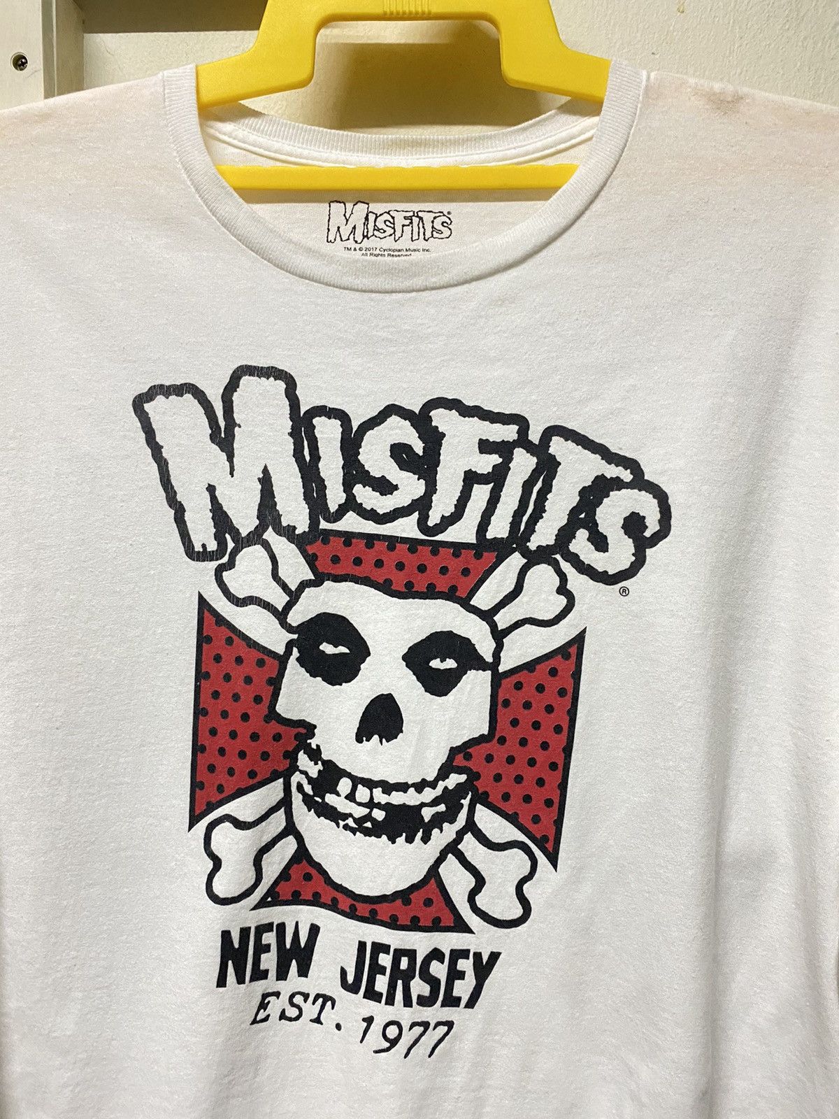 Band Tees 🔥Misfits New Jersey EST. 1977 Punk Band T-Shirt Size US L / EU 52-54 / 3 - 2 Thumbnail