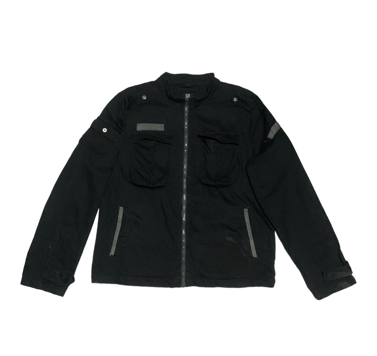 Japanese Brand Vintage Japanese Brand BLACK Jacket Size US XL / EU 56 / 4 - 1 Thumbnail