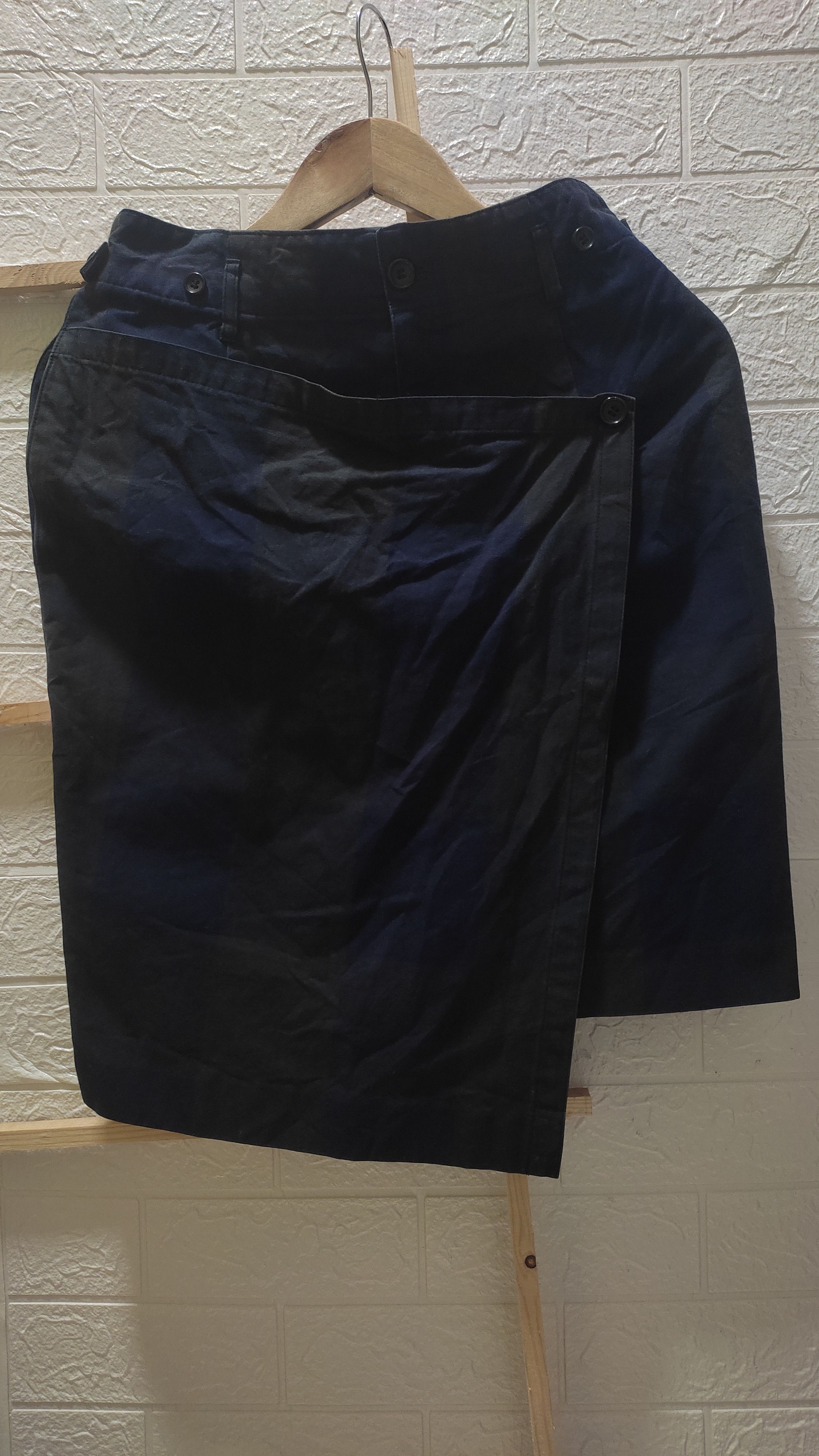 Final Home × Hai Sporting Gear × Issey Miyake Vintage stripe designs skrits Size 28" / US 6 / IT 42 - 1 Thumbnail