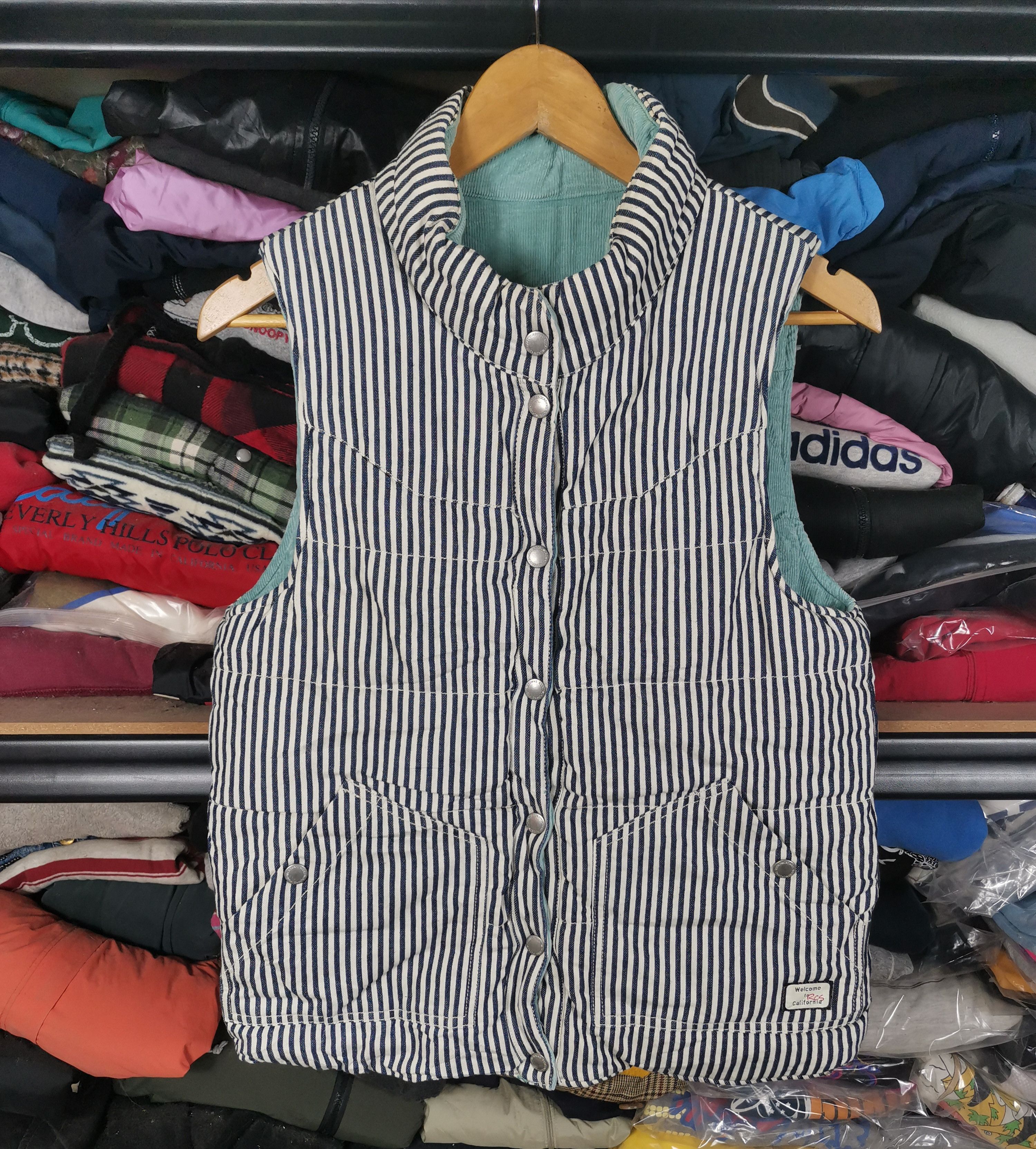 Japanese Brand Vintage Japanese Brand Redeo Crown Reversible Puffer Vest Size US M / EU 48-50 / 2 - 2 Thumbnail