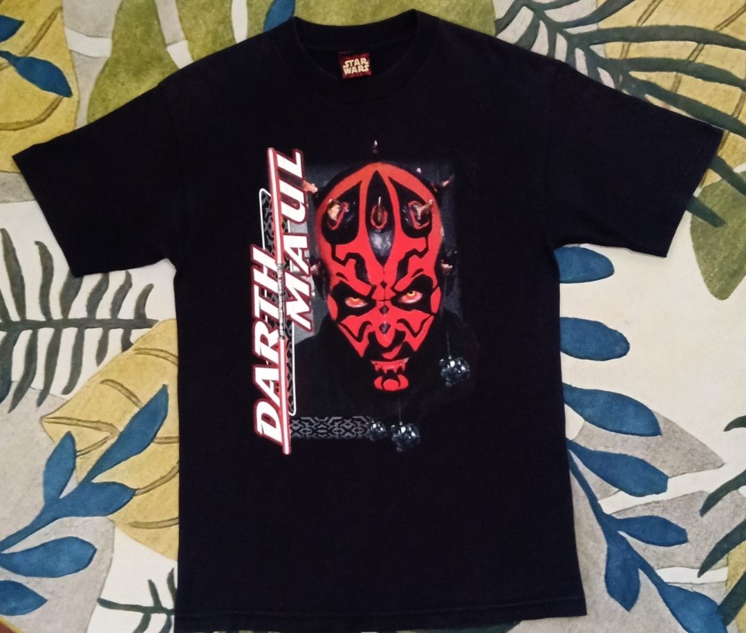 Star Wars × Vintage Vintage Star Wars : Darth Maul T-shirt Size US M / EU 48-50 / 2 - 3 Thumbnail