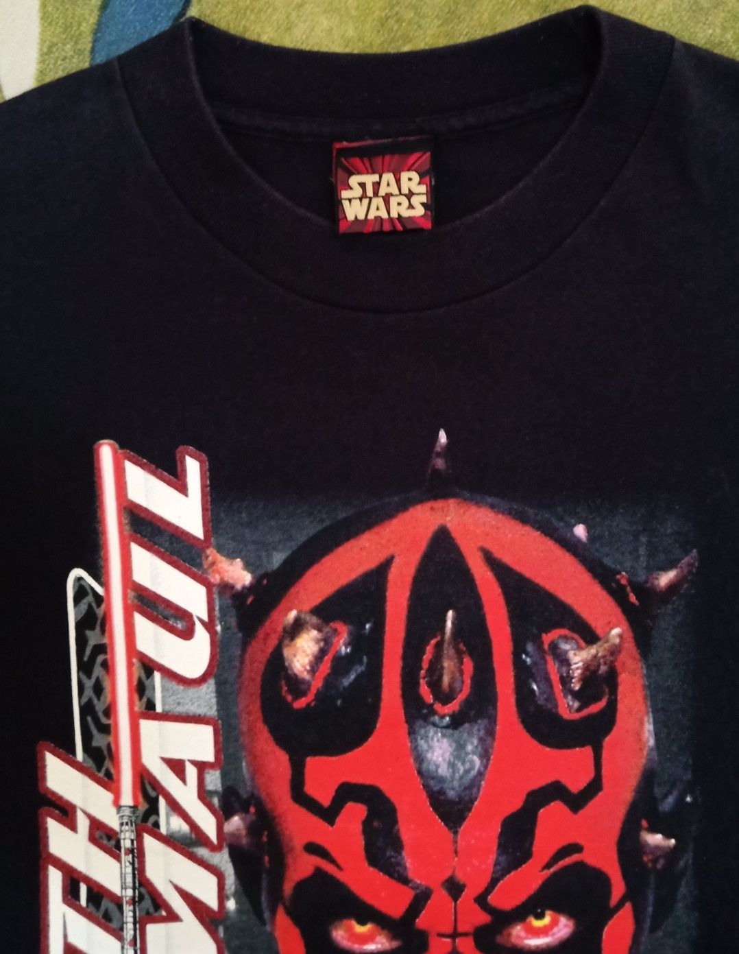 Star Wars × Vintage Vintage Star Wars : Darth Maul T-shirt Size US M / EU 48-50 / 2 - 8 Thumbnail