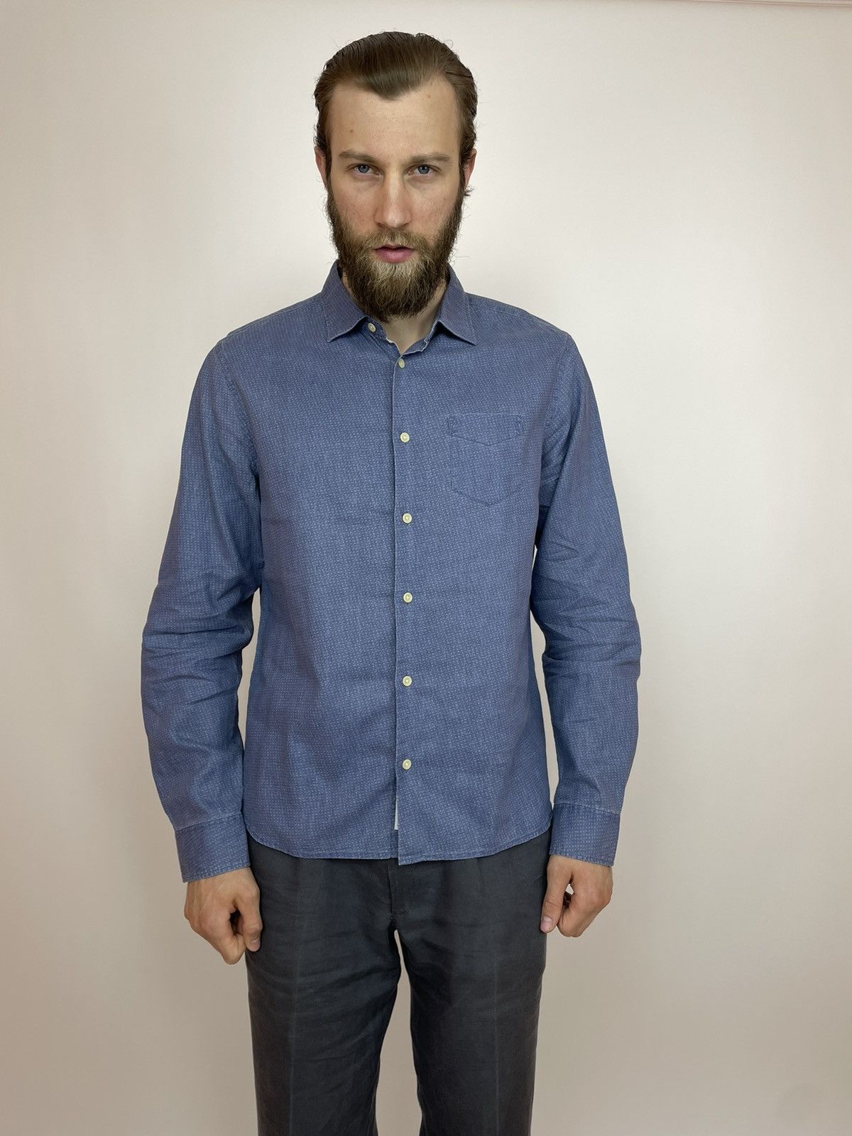 Allsaints ALLSAINTS Linen/Cotton shirts Mens size XL Size US XL / EU 56 / 4 - 5 Thumbnail