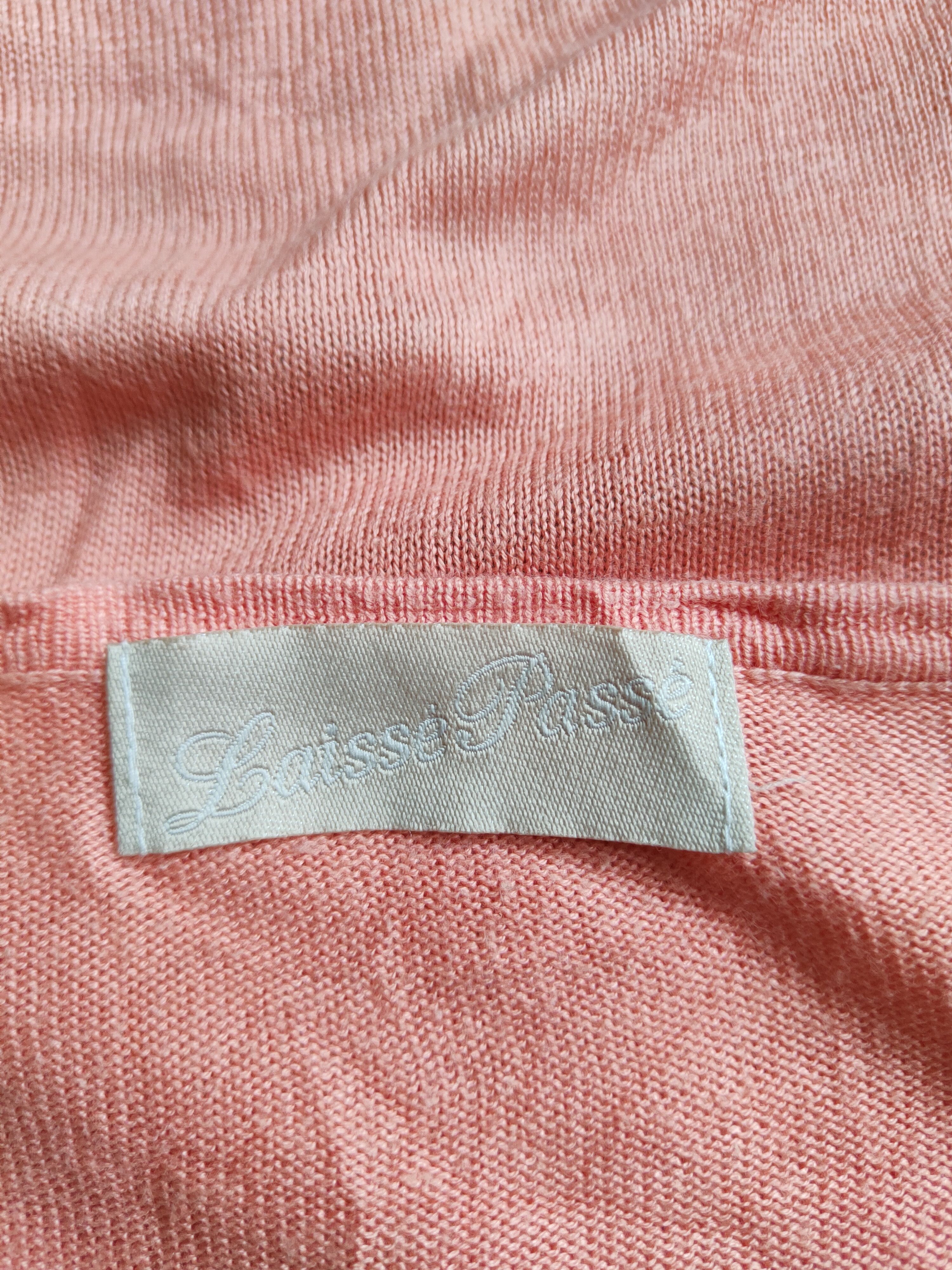 Japanese Brand × Vintage Laissë Passe Peach vintage Cardigan #S846 Size S / US 4 / IT 40 - 11 Thumbnail